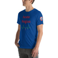 SEE BOTH SIDES--Acute Angina, "In-Your-Face" (sounds good)  Version, Adult T-Shirt - SloppyOctopus.com
