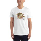 Single side--Coronavirus / Porcupine Fish, Unisex T-Shirt - SloppyOctopus.com
