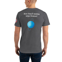 SEE BOTH SIDES--Wipe Off Uranus, Unisex T-Shirt - SloppyOctopus.com