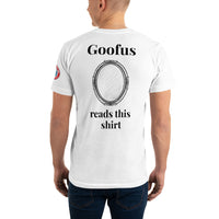 SEE BOTH SIDES--Goofus and Gallant Parody with Mirror Reflecting Goofus on Back, Unisex T-Shirt - SloppyOctopus.com