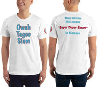 SEE BOTH SIDES--Oh What a Goose I am, Unisex, Adult (but not very grown up) T-Shirt with Back Print - SloppyOctopus.com
