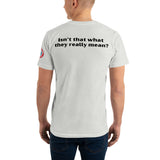 SEE BOTH SIDES--VOTE, But Only If It's The Same As Mine, Unisex T-Shirt - SloppyOctopus.com