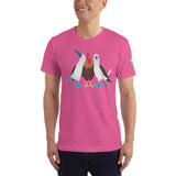 Single side--A Pair of Boobies with a Cock Between Them, Unisex T-Shirt - SloppyOctopus.com