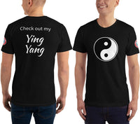 SEE BOTH SIDES--Ying Yang, Check it out, T-Shirt - SloppyOctopus.com