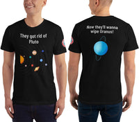 SEE BOTH SIDES--Wipe Off Uranus, Unisex T-Shirt - SloppyOctopus.com