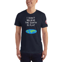 See Both Sides--Flat Earth Unisex T-Shirt - SloppyOctopus.com