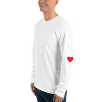 Wear Your Heart on your Sleeve Long sleeve t-shirt - SloppyOctopus.com