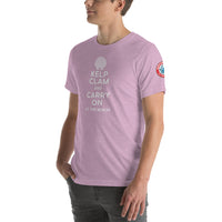 SINGLE SIDE--Kelp Clam and Carry On at the Beach, (READ IT CAREFULLY) Short-Sleeve Unisex T-Shirt - SloppyOctopus.com