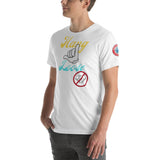 SINGLE SIDE--Hang Loose by not Wearing Tighty Whitey Underwear, Short-Sleeve Unisex T-Shirt - SloppyOctopus.com