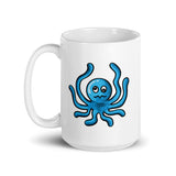 Sloppy Octopus Logo 15 oz White Glossy Mug - SloppyOctopus.com