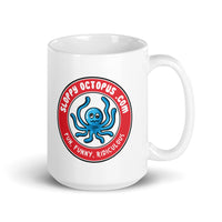 Sloppy Octopus Logo 15 oz White Glossy Mug - SloppyOctopus.com